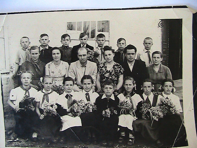 5-А 1959-го года…. Фамилии учеников не известны